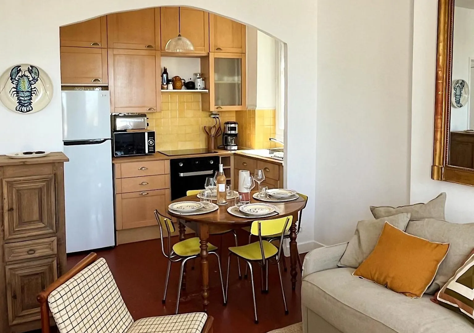 Lägenhet Charmant Studio-Terrasse Vue Mer Marseille