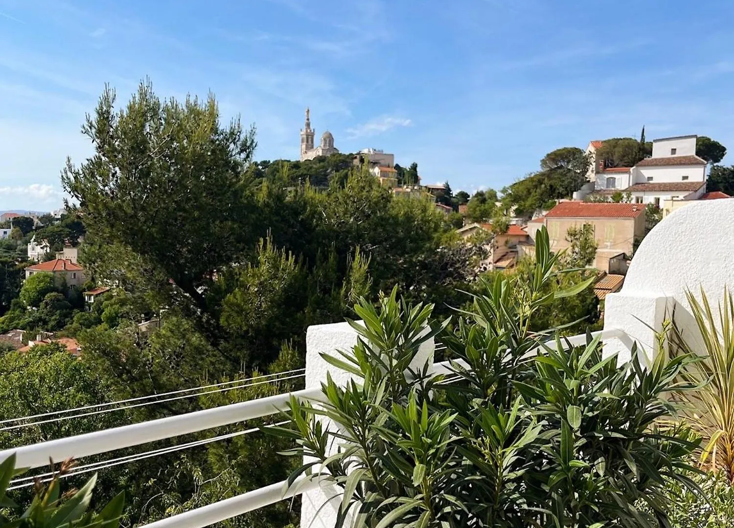 Lägenhet Charmant Studio-Terrasse Vue Mer Marseille