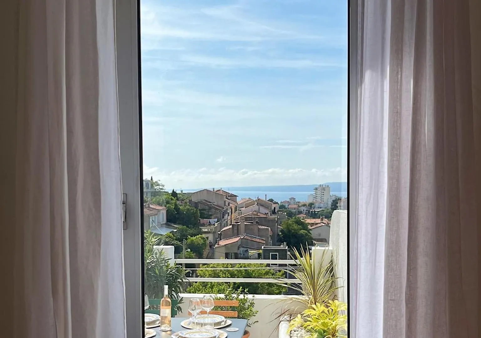 Charmant Studio-Terrasse Vue Mer Marseille